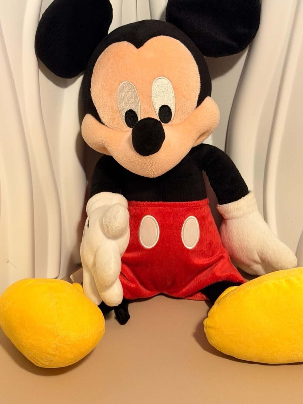Disney Parks Authentic Original Mickey Mouse Plush Stuffed Animal
